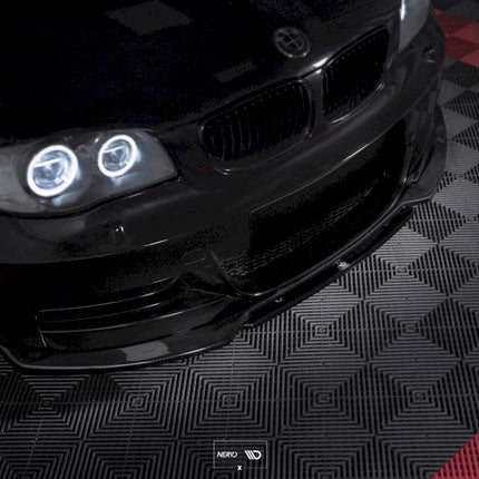 FRONT SPLITTER V.1 BMW 1 E82 FACELIFT M-SPORT (2007- 2013) - Car Enhancements UK