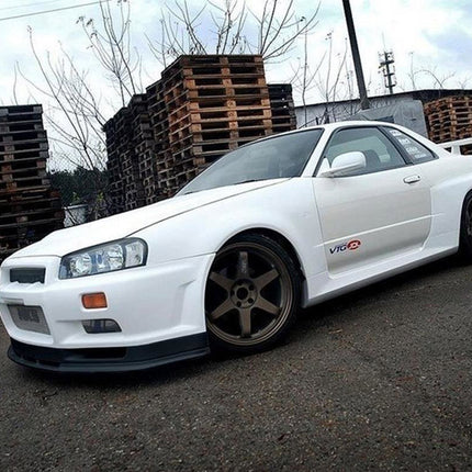 FRONT WIDE ARCHES GTR LOOK NISSAN SKYLINE R34 GTR (1998-2002) - Car Enhancements UK