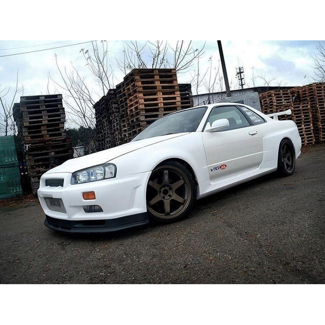 FRONT WIDE ARCHES GTR LOOK NISSAN SKYLINE R34 GTR (1998-2002) - Car Enhancements UK