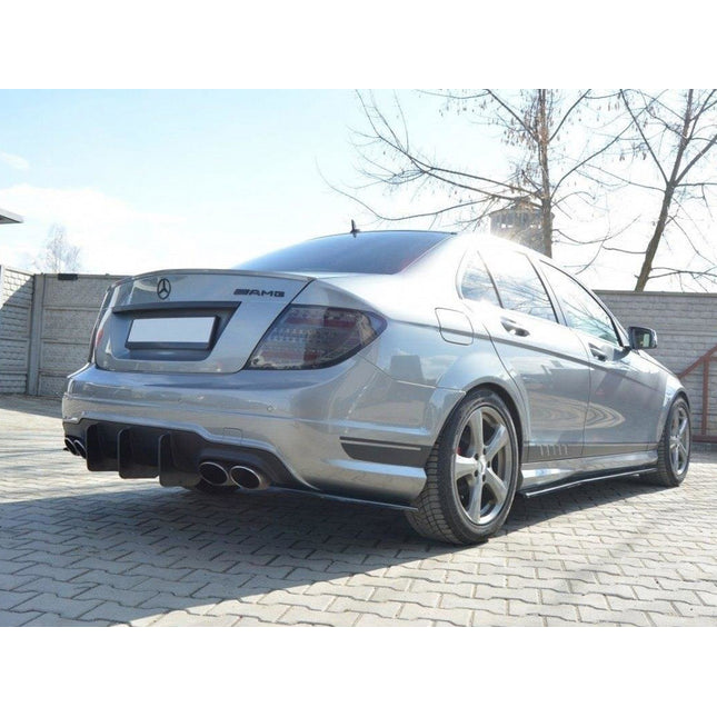 REAR DIFFUSER V.1 MERCEDES C W204 AMG-LINE (FACELIFT) - Car Enhancements UK