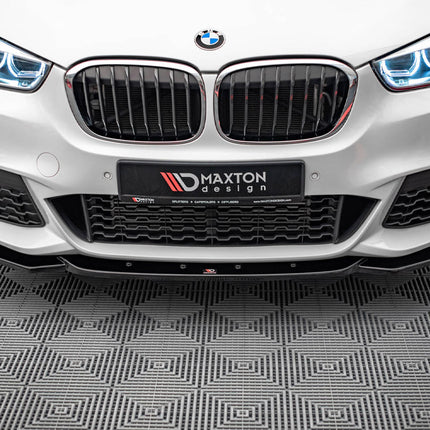 FRONT SPLITTER V.1 BMW X1 M-PACK F48 (2015-2019) - Car Enhancements UK