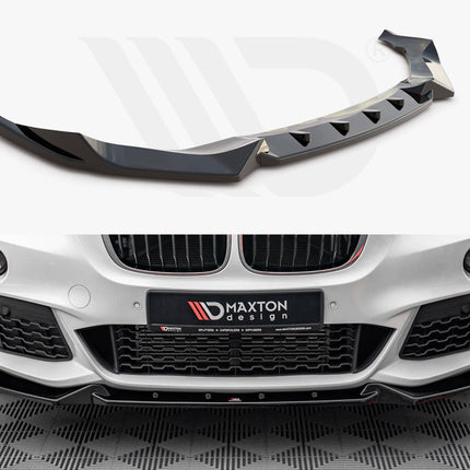 FRONT SPLITTER V.2 BMW X1 M-PACK F48 (2015-2019) - Car Enhancements UK