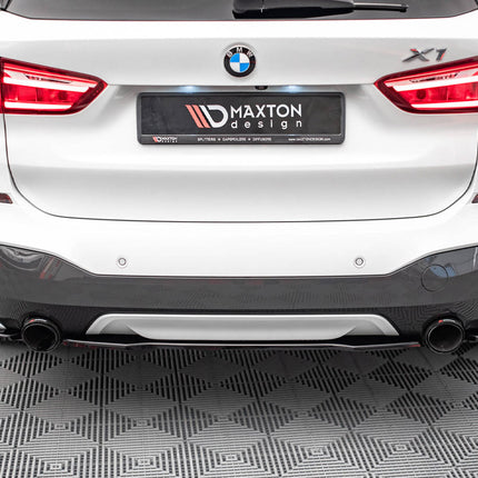 CENTRAL REAR SPLITTER BMW X1 M-PACK F48 (2015-2019) - Car Enhancements UK
