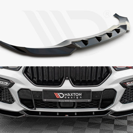FRONT SPLITTER V.1 BMW X6 M-PACK G06 (2019-) - Car Enhancements UK