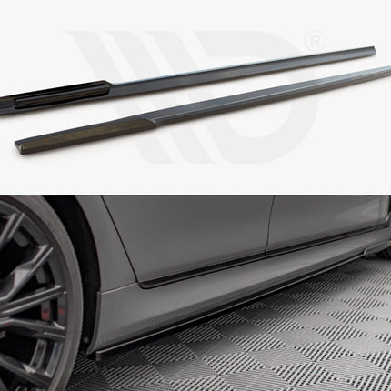 SIDE SKIRTS DIFFUSERS BMW 7 G11 M-PACK FACELIFT (2019-) - Car Enhancements UK