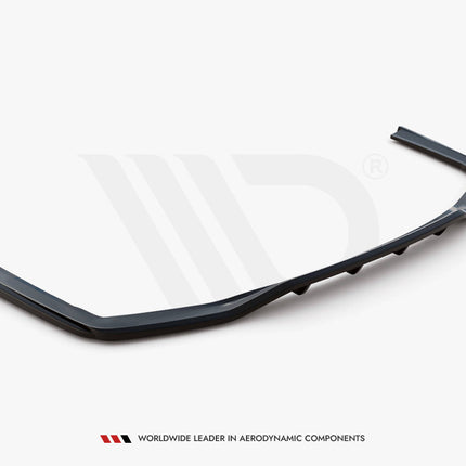 CENTRAL REAR SPLITTER (VERTICAL BARS) BMW 7 G11 M-PACK FACELIFT (2019-) - Car Enhancements UK