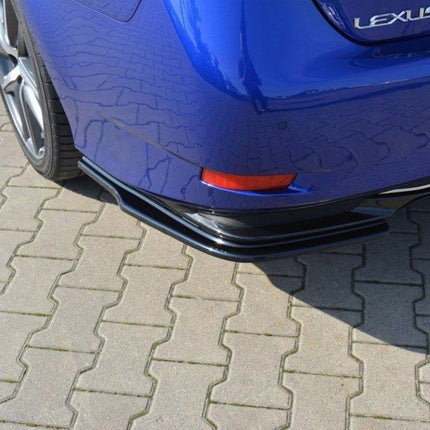 REAR SIDE SPLITTERS LEXUS GS MK4 FACELIFT H (2015-UP) - Car Enhancements UK