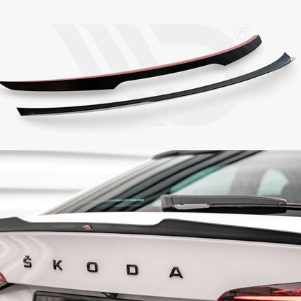 SPOILER CAP SKODA OCTAVIA LIFTBACK MK4 (2019-) - Car Enhancements UK