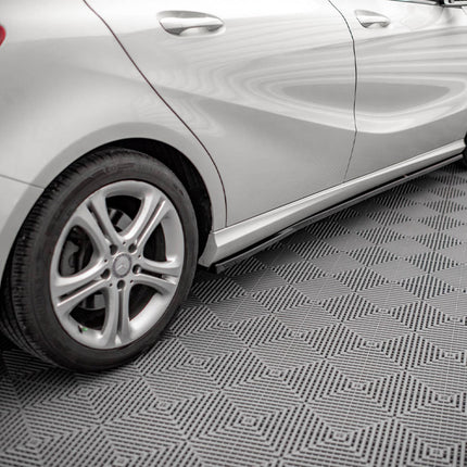 SIDE SKIRTS DIFFUSERS V.2 MERCEDES A W176 (2012-2015) - Car Enhancements UK