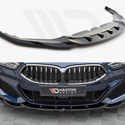 FRONT SPLITTER V.4 BMW 8 COUPE M-PACK G15 / 8 GRAN COUPE M-PACK G16 (2018-) - Car Enhancements UK