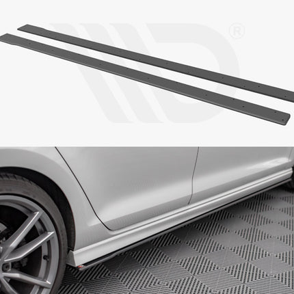STREET PRO SIDE SKIRTS DIFFUSERS VW GOLF R MK7 (2013-2016) - Car Enhancements UK