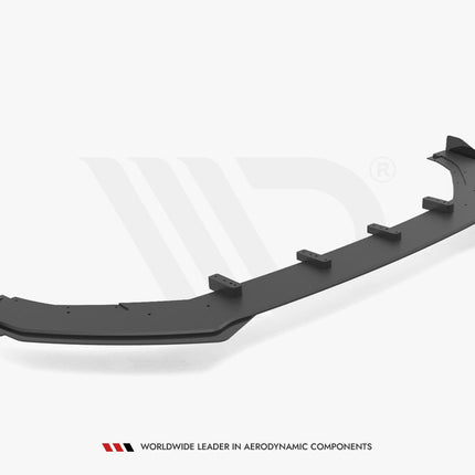 STREET PRO FRONT SPLITTER V.1 (+FLAPS) VW GOLF R MK7 (2013-2016) - Car Enhancements UK