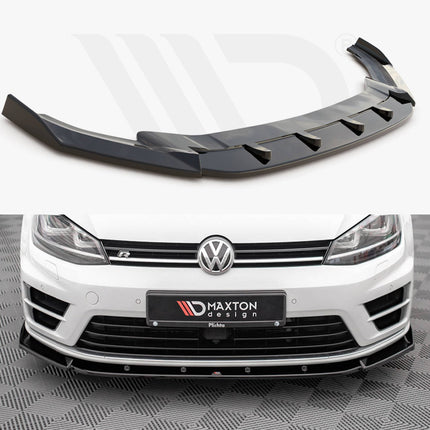 FRONT SPLITTER V.4 VW GOLF R MK7 (2013-2016) - Car Enhancements UK
