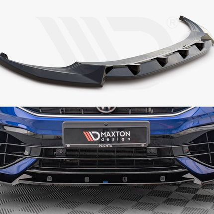 FRONT SPLITTER V.2 VW TIGUAN R MK2 FACELIFT (2020-) - Car Enhancements UK