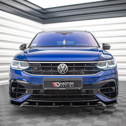 FRONT SPLITTER V.2 VW TIGUAN R MK2 FACELIFT (2020-) - Car Enhancements UK