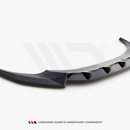 FRONT SPLITTER V.2 VW TIGUAN R MK2 FACELIFT (2020-) - Car Enhancements UK