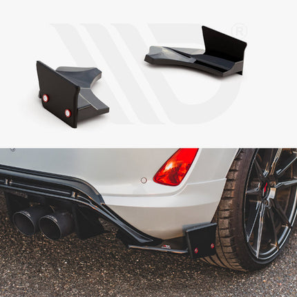 REAR SIDE SPLITTERS (+FLAPS) V.4 FORD FIESTA MK8 ST (2018-) - Car Enhancements UK