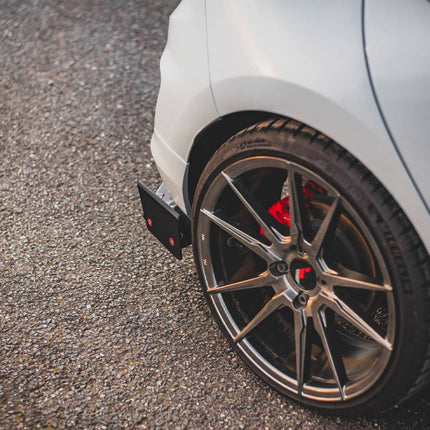 REAR SIDE SPLITTERS (+FLAPS) V.4 FORD FIESTA MK8 ST (2018-) - Car Enhancements UK