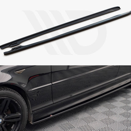 SIDE SKIRTS DIFFUSERS V.2 BMW 3 COUPE M-PACK E46 (1999-2005) - Car Enhancements UK