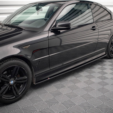 SIDE SKIRTS DIFFUSERS V.2 BMW 3 COUPE M-PACK E46 (1999-2005) - Car Enhancements UK
