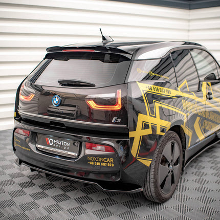 CENTRAL REAR SPLITTER (VERTICAL BARS) BMW I3 MK1 FACELIFT (2017-2022) - Car Enhancements UK