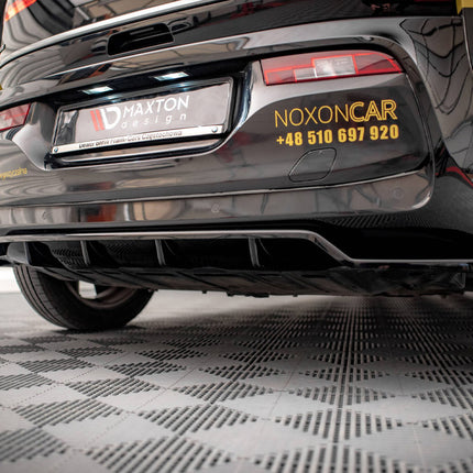 CENTRAL REAR SPLITTER (VERTICAL BARS) BMW I3 MK1 FACELIFT (2017-2022) - Car Enhancements UK