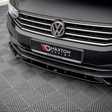 FRONT SPLITTER V.2 VW PASSAT B8 FACELIFT (2019-) - Car Enhancements UK