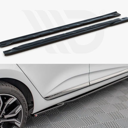 SIDE SKIRTS DIFFUSERS RENAULT CLIO MK5 (2019-) - Car Enhancements UK