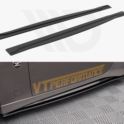 STREET PRO SIDE SKIRTS DIFFUSERS NISSAN 370Z NISMO FACELIFT (2014-2020) - Car Enhancements UK
