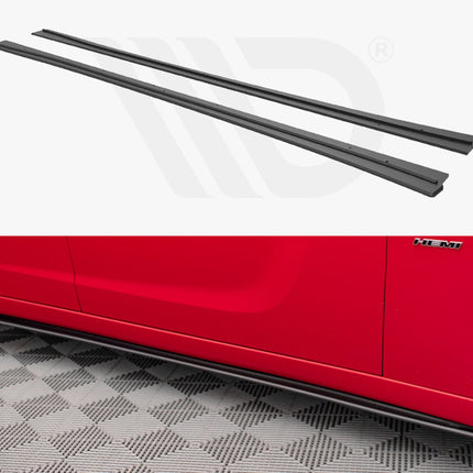 STREET PRO SIDE SKIRTS DIFFUSERS DODGE CHARGER RT MK7 FACELIFT (2014-) - Car Enhancements UK