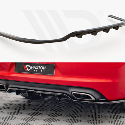 CENTRAL REAR SPLITTER (VERTICAL BARS) DODGE CHARGER RT MK7 FACELIFT (2014-) - Car Enhancements UK