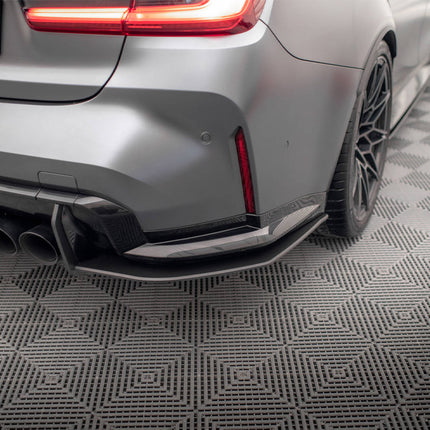 STREET PRO REAR SIDE SPLITTERS BMW M3 G80 (2021-) - Car Enhancements UK