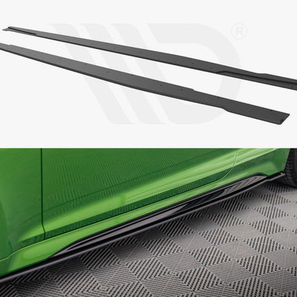 STREET PRO SIDE SKIRTS DIFFUSERS AUDI RS5 SPORTBACK F5 FACELIFT - Car Enhancements UK