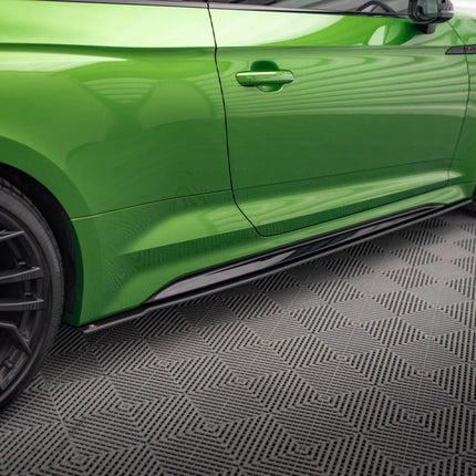 STREET PRO SIDE SKIRTS DIFFUSERS AUDI RS5 SPORTBACK F5 FACELIFT - Car Enhancements UK