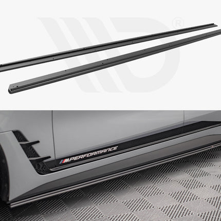 STREET PRO SIDE SKIRTS DIFFUSERS BMW 4 GRAN COUPE M-PACK G26 - Car Enhancements UK