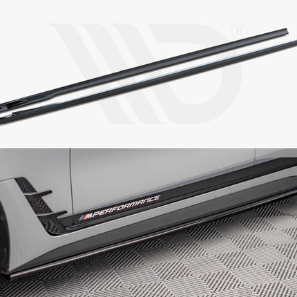 SIDE SKIRTS DIFFUSERS V.1 BMW 4 GRAN COUPE M-PACK G26 - Car Enhancements UK