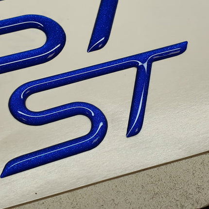 ST Badge Gel Inlays - Fiesta Mk7.5 & 8 / Focus Mk3, 3.5 & 4 / 2020 Puma - Car Enhancements UK