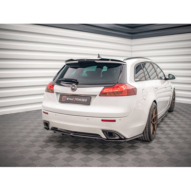 CENTRAL REAR SPLITTER (VERTICAL BARS) OPEL / VAUXHALL INSIGNIA OPC MK1 - Car Enhancements UK