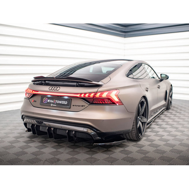 REAR SIDE SPLITTERS V.2 AUDI E-TRON GT / RS GT MK1 - Car Enhancements UK