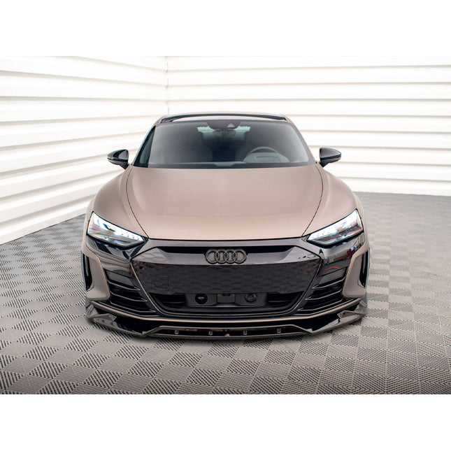 FRONT SPLITTER V.2 AUDI E-TRON GT / RS GT MK1 - Car Enhancements UK