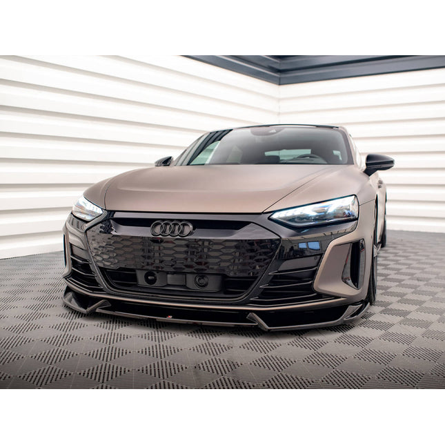 FRONT SPLITTER V.1 AUDI E-TRON GT / RS GT MK1 - Car Enhancements UK