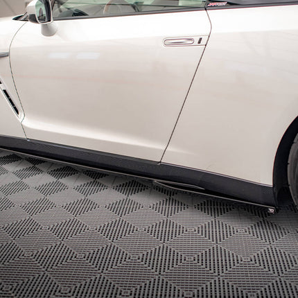 SIDE SKIRTS DIFFUSERS NISSAN GTR R35 FACELIFT - Car Enhancements UK