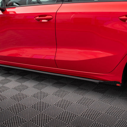 STREET PRO SIDE SKIRTS DIFFUSERS + FLAPS AUDI A3 8Y - Car Enhancements UK