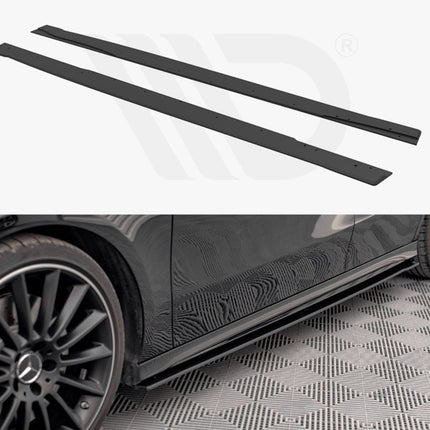 STREET PRO SIDE SKIRTS DIFFUSERS MERCEDES A35 AMG / AMG-LINE W177 - Car Enhancements UK