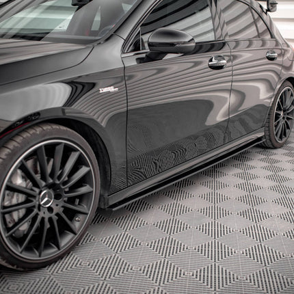 STREET PRO SIDE SKIRTS DIFFUSERS MERCEDES A35 AMG / AMG-LINE W177 - Car Enhancements UK