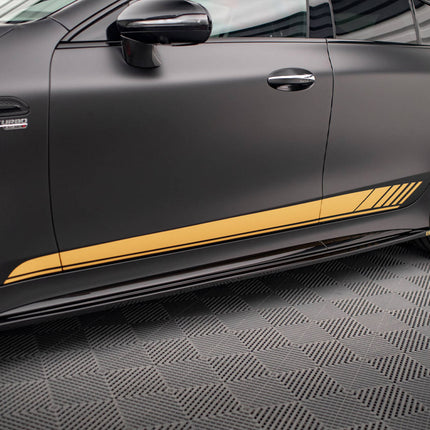 SIDE SKIRTS SPLITTERS MERCEDES AMG GT 63S 4-DOOR COUPE - Car Enhancements UK