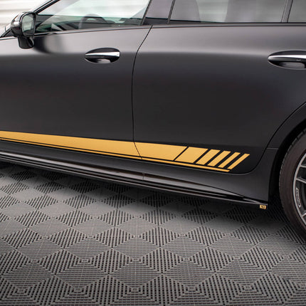 SIDE SKIRTS SPLITTERS MERCEDES AMG GT 63S 4-DOOR COUPE - Car Enhancements UK