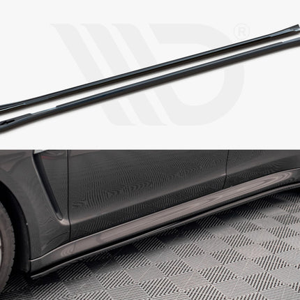 SIDE SKIRTS DIFFUSERS V.1 PORSCHE PANAMERA / PANAMERA DIESEL / PANAMERA TURBO 970 - Car Enhancements UK