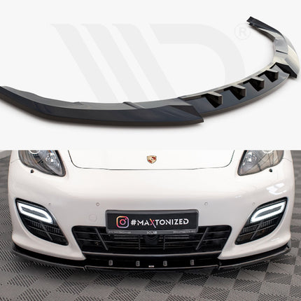 FRONT SPLITTER V.1 PORSCHE PANAMERA TURBO 970 - Car Enhancements UK