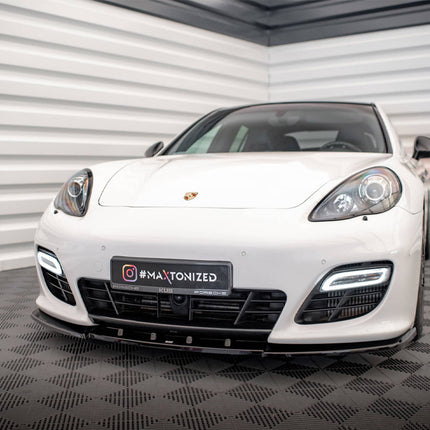 FRONT SPLITTER V.1 PORSCHE PANAMERA TURBO 970 - Car Enhancements UK